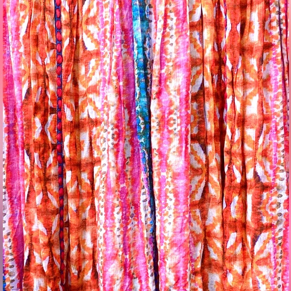 NWT Bl-ank London Anthropologie water color tie dye short sleeve dress small - Picture 5 of 13